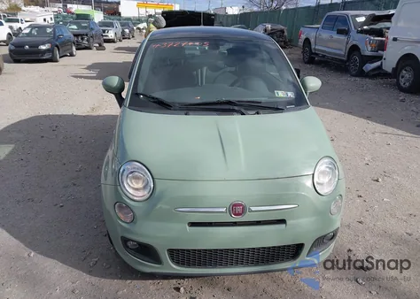 2016 Fiat 500 Sport из США, поврежденный, VIN 3C3CFFBR4GT161642